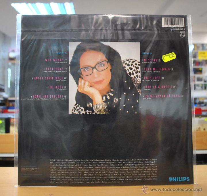 Discos de vinilo: NANA MOUSKOURI - WHY WORRY - LP - Foto 2