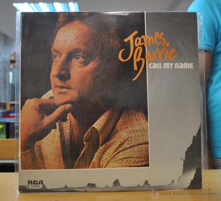 Discos de vinilo: JAMES BARRIE - CALL MY NAME - LP - Foto 1