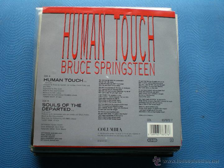 Discos de vinilo: BRUCE SPRINGSTEEN HUMAN TOUCH SINGLE HOLANDA 1992 PDELUXE - Foto 2