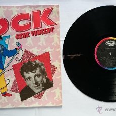 Discos de vinilo: GENE VINCENT - LO MEJOR DE GENE VINCENT (COLECCION 'PIONEROS DEL ROCK') (RECOPILATORIO 1984). Lote 50129622