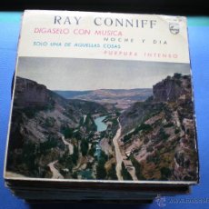Discos de vinilo: RAY CONNIFF - DIGASELO CON MUSICA + 3 (EP 60) TEMAS EN PORTADA. Lote 50136941