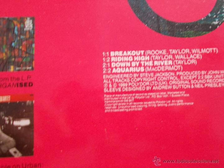 Discos de vinilo: THE JAMES TAYLOR QUARTET. BREAK OUT MAXI 12 - Foto 2