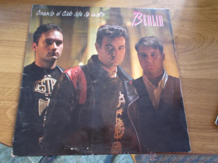 Discos de vinilo: BERLIN. CUANDO EL CIELO DEJE DE EXISTIR - Foto 1