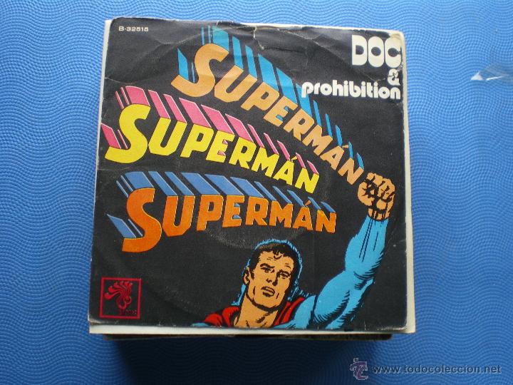 Discos de vinilo: SUPERM&Aacute;N. DOC PROHIBITION. SINGLE. pepeto - Foto 1