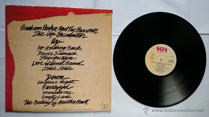 Discos de vinilo: GRAHAM PARKER - THE UP ESCALATOR (1980) - Foto 2
