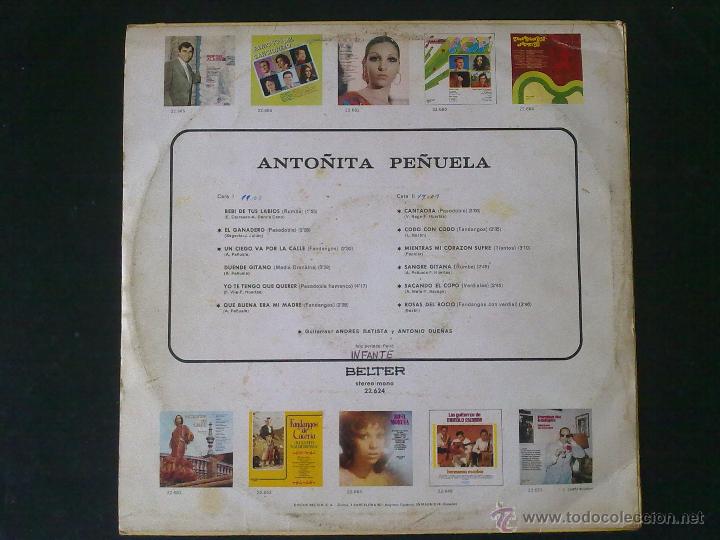 Discos de vinilo: ANTO&Ntilde;ITA PE&Ntilde;UELA - Foto 4
