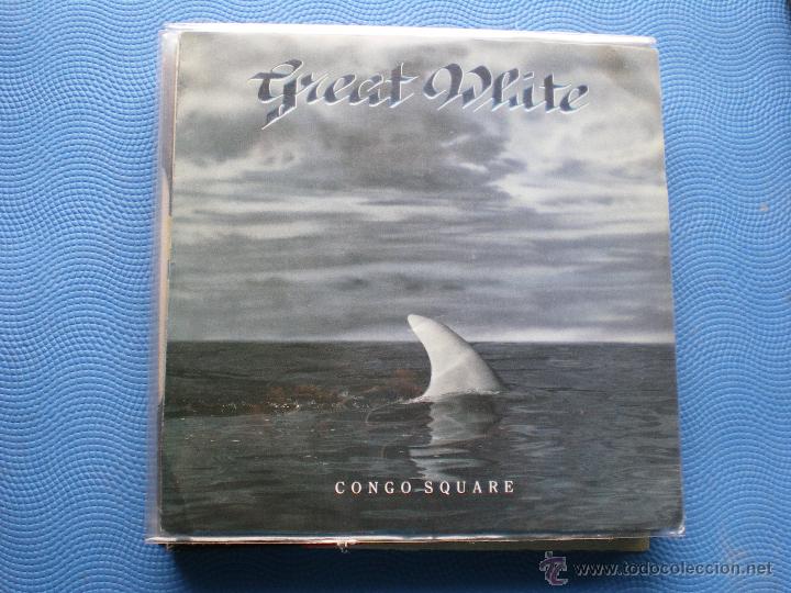Discos de vinilo: GREAT WHITE CONGO SQUARE SINGLE UK 1991 PDELUXE - Foto 1