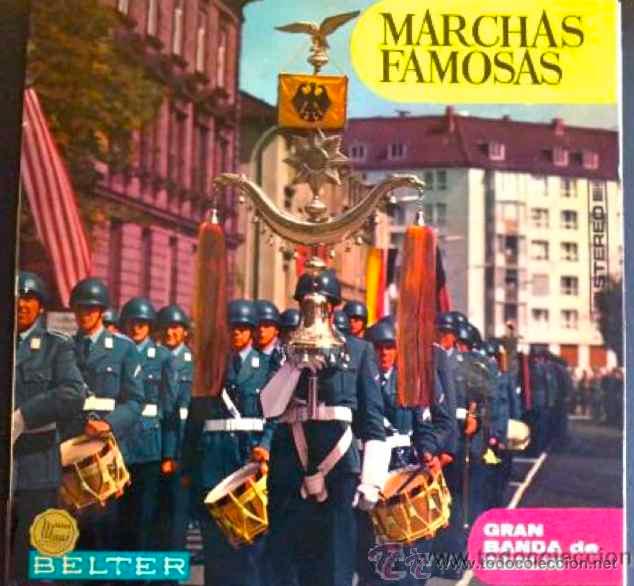 Disques de vinyle: MARCHAS FAMOSAS, GRAN BANDA DE BERL&Iacute;N - LP DE VINILO