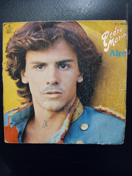 Discos de vinilo: SINGLE PEDRO MAR&Iacute;N - AIRE - SHA LA LA LA &iexcl;ANIMATE! - HISPAVOX 1980. - Foto 1