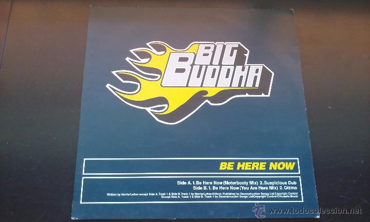 Discos de vinilo: Big Buddha - Be Here Now - 1997 - Foto 1