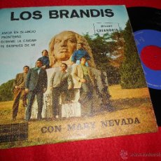 Discos de vinilo: LOS BRANDIS AMOR EN SILENCIO/FRONTERAS/DUERME LA CIUDAD/TE DESPIDES DE MI EP 1974 CALANDRIA PROMO. Lote 50167274