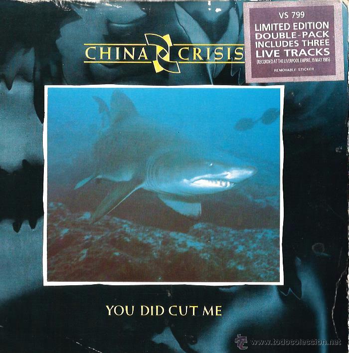 Disques de vinyle: DOBLE SINGLE CHINA CRISIS : YOU DID CUT ME + 3 LIVE TRACKS