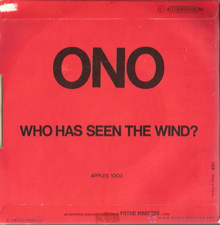 Discos de vinilo: SG LENNON & ONO : INSTANT KARMA - Foto 2