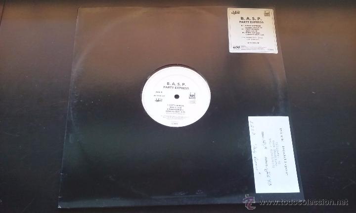 Discos de vinilo: B.A.S.P. - Party Express - 1993 - Foto 1