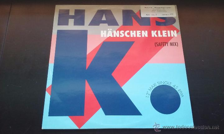 Discos de vinilo: Hans K. - H&auml;nschen Klein - 1991 - Foto 1