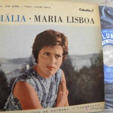 Discos de vinilo: AMALIA RODRIGUES - MARIA LISBOA -EP -BUEN ESTADO