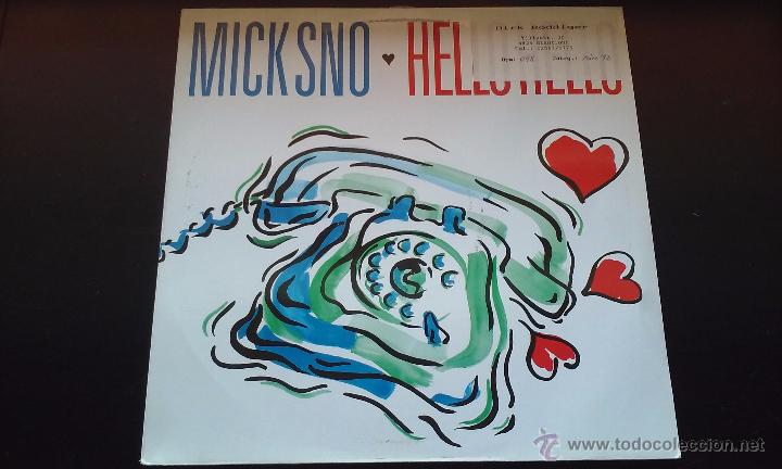 Discos de vinilo: Mick Sno - Hello Hello - 1992 - Foto 1