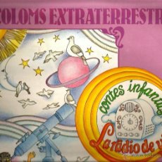 Discos de vinilo: LP ELS COLOMS EXTRATERRESTRES ( CONTES INFANTILS / LA RADIO DE VIDRE )