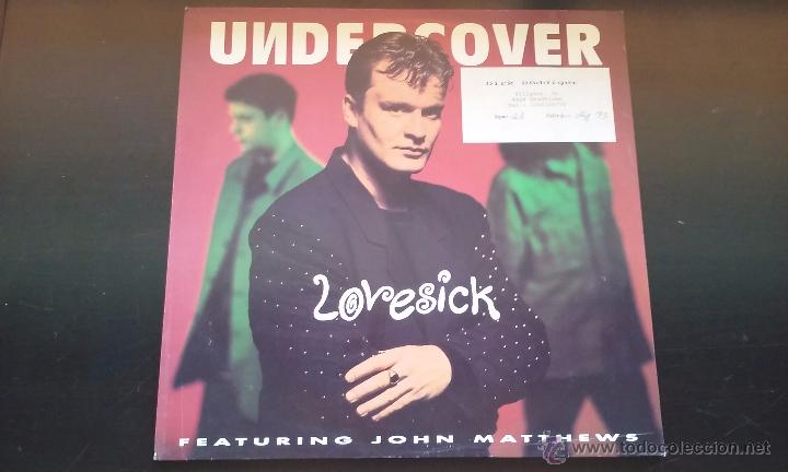Discos de vinilo: Undercover Featuring John Matthews - Lovesick - 1993 - Foto 1