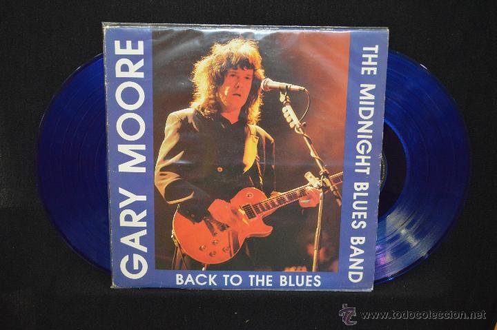 Gary Moore And The Midnight Blues Band Back T Sold Through Direct Sale 50213370