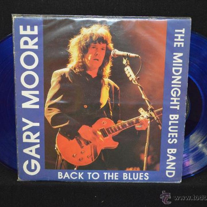 Gary Moore And The Midnight Blues Band Back T Sold Through Direct Sale 50213370