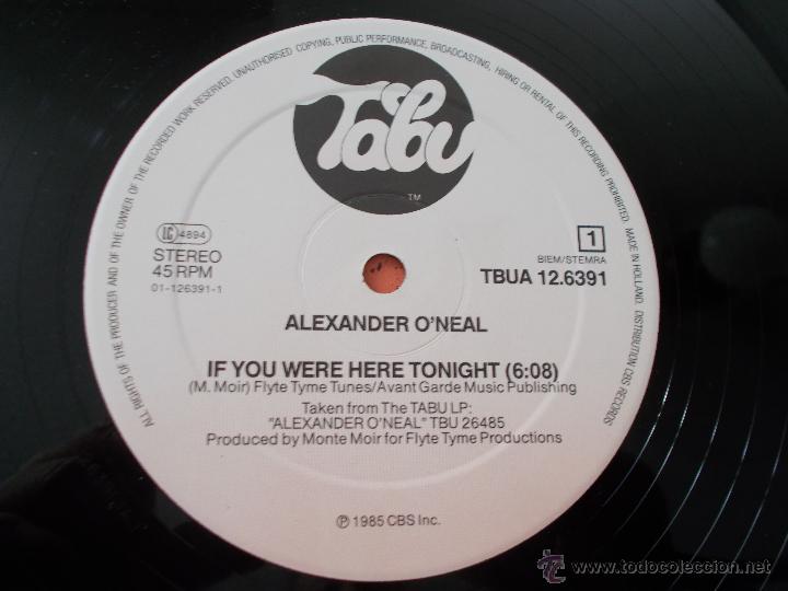 Discos de vinilo: ALEXANDER O&acute;NEAL. WHAT&acute;S MISSING MAXI 12 - Foto 2