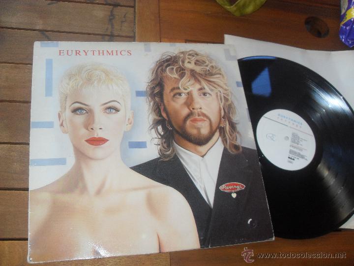 Discos de vinilo: EURYTHMICS LP Revenge Made in Spain 1986 - Foto 1