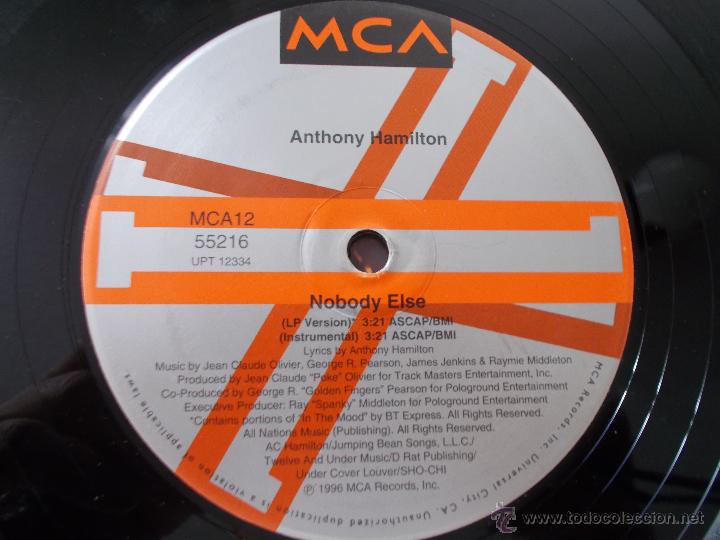 Discos de vinilo: ANTHONY HAMILTON. MAXI 12 - Foto 3