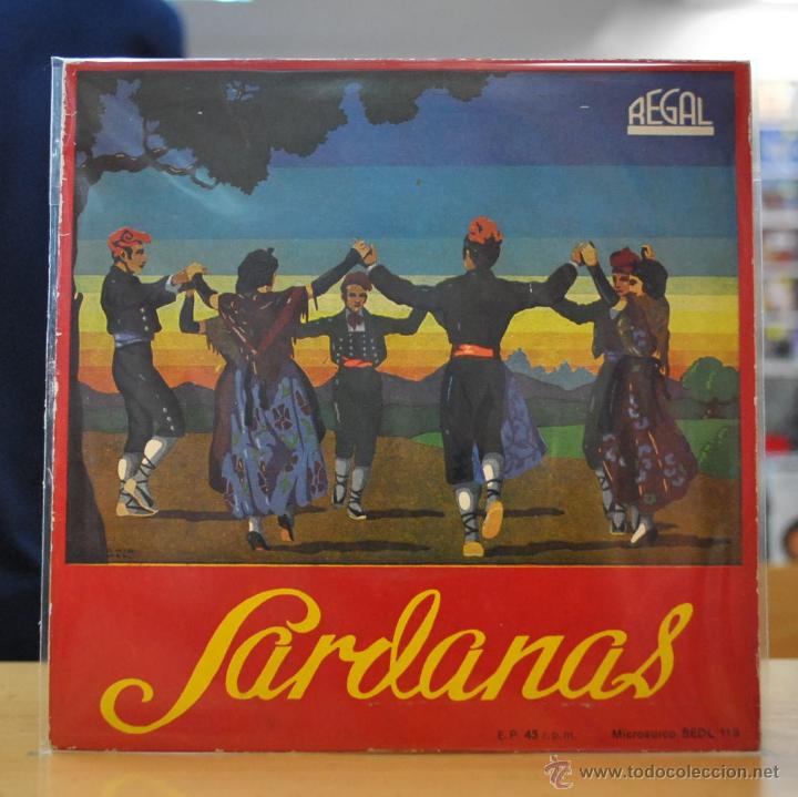 Discos de vinilo: COBLA LA PRINCIPAL DE LA BISBAL - GIRONA AIMADA + 3 - EP - Foto 1