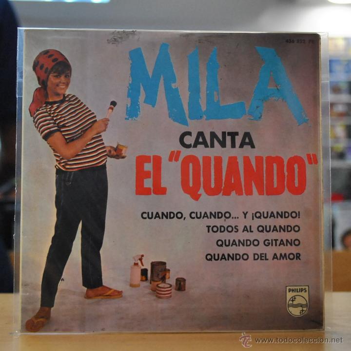 Discos de vinilo: MILA - CUANDO CUANDO Y CUANDO + 3 - EP - Foto 1
