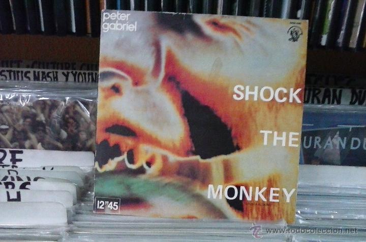 Discos de vinilo: shock the monkey,peter gabriel - Foto 1