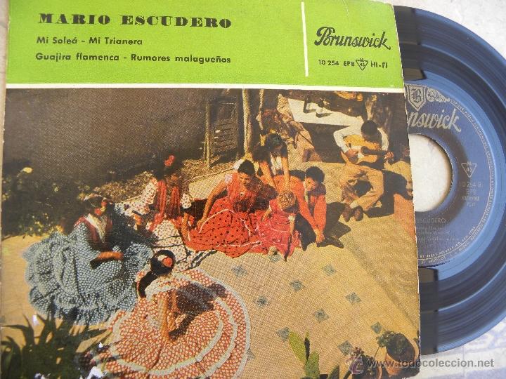 Discos de vinilo: MARIO ESCUDERO -EP - Foto 1