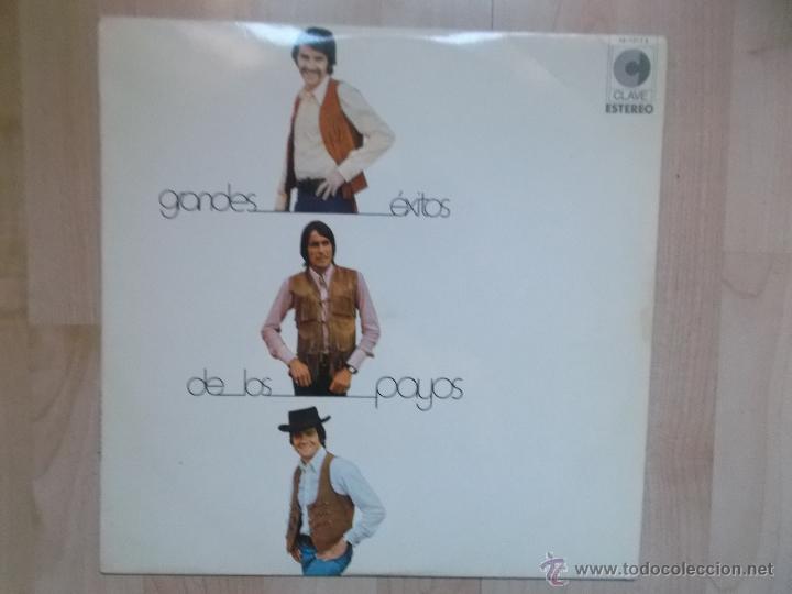 Discos de vinilo: LOS PAYOS - GRANDES EXITOS - CLAVE ESTEREO 1973 HISPAVOX - Foto 1
