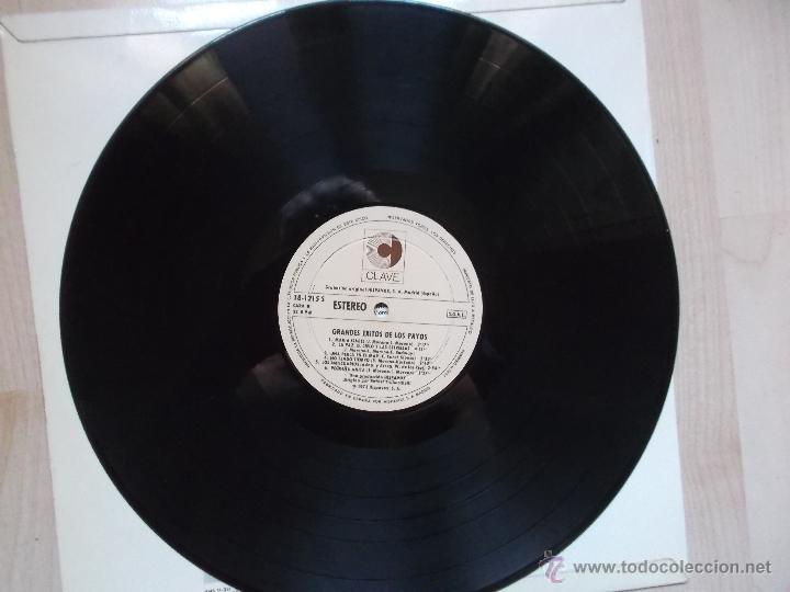 Discos de vinilo: LOS PAYOS - GRANDES EXITOS - CLAVE ESTEREO 1973 HISPAVOX - Foto 4