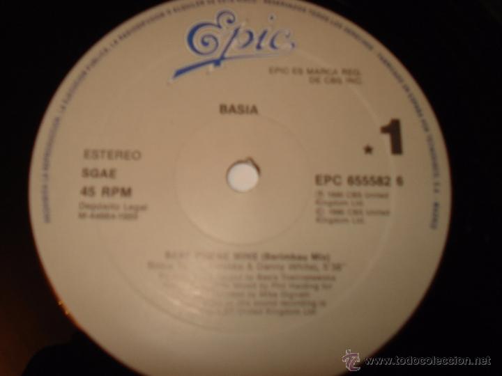Discos de vinilo: BASIA - BABY YOU&acute;RE MINE - Foto 3