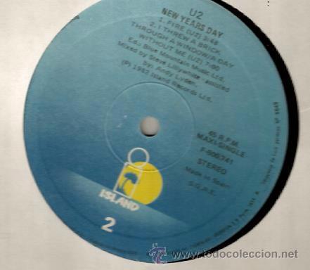 Discos de vinilo: MAXI U2 : NEW YEAR&acute;S DAY (LONG VERSION) - Foto 5