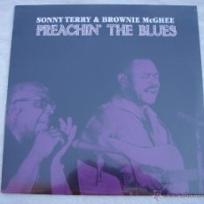 Discos de vinilo: SONNY TERRY & BROWNIE MCGHEE - PREACHIN' THE BLUES - LP - REEDICION - PRECINTADO. Lote 50251615