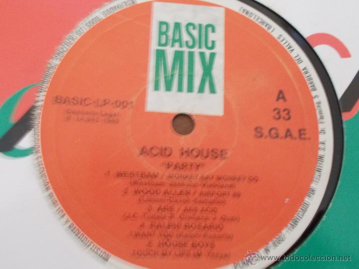 Discos de vinilo: ACID HOUSE PARTY. MAXI 12 - Foto 3