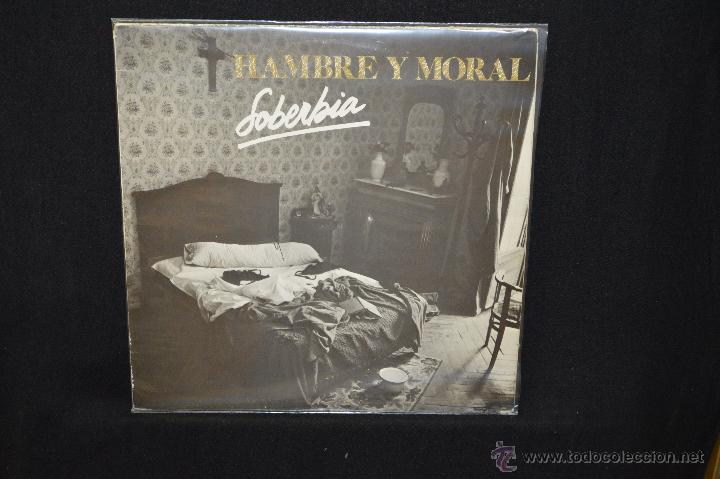 Discos de vinilo: SOBERBIA -HAMBRE Y MORAL - LP - Foto 1