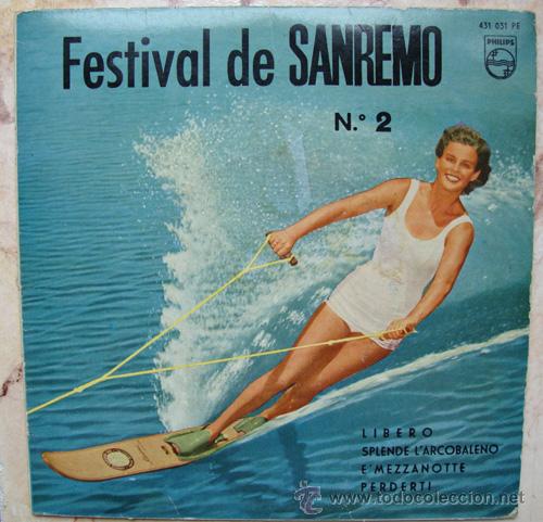 Dischi in vinile: FESTIVAL DE SAN REMO N&ordm; 2 - EP 1960