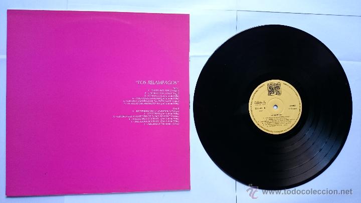 Discos de vinilo: LOS RELAMPAGOS - LOS RELAMPAGOS (RECOPILATORIO 1976) - Foto 2
