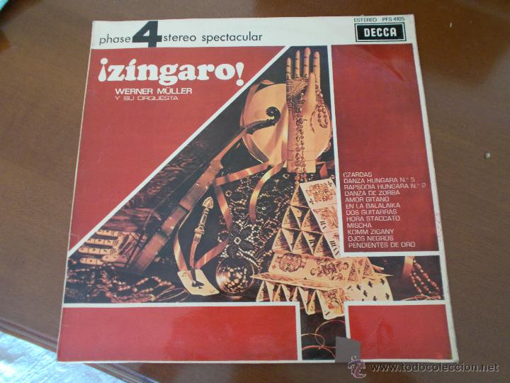 Discos de vinilo: ZINGARO. WERNER MULLER - Foto 1
