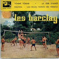 Discos de vinilo: LES BARCLAY / YOMME YOMME / KALINKA + 2 (EP 1961). Lote 50260903