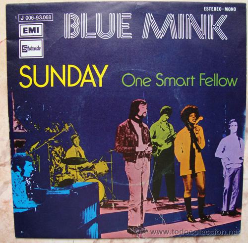 Discos de vinilo: BLUE MINK - SUNDAY - SINGLE ESTADO EXCELENTE - Foto 1