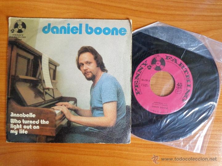 Discos de vinilo: SINGLE VINILO DANIEL BOONE - ANNABELLE. - Foto 1