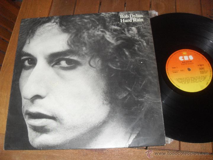 Discos de vinilo: BOB DYLAN LP. HARD RAIN. MADE IN SPAIN. 1976. - Foto 1