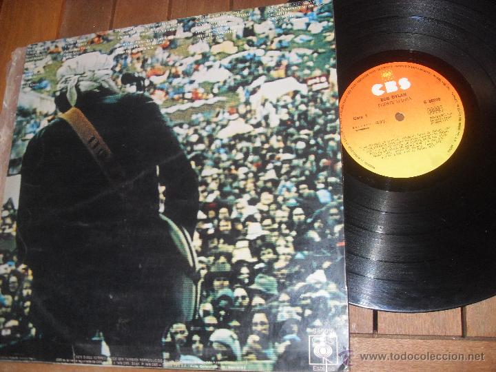 Discos de vinilo: BOB DYLAN LP. HARD RAIN. MADE IN SPAIN. 1976. - Foto 2