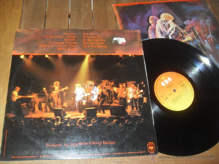 Discos de vinilo: BOB DYLAN LP. SAVED. MADE IN SPAIN. 1980. - Foto 2