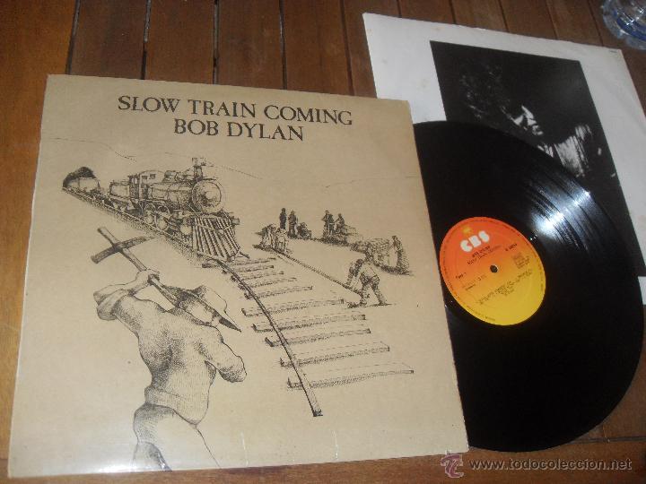 Discos de vinilo: BOB DYLAN LP. SLOW TRAIN COMING. MADE IN SPAIN. 1979. - Foto 1