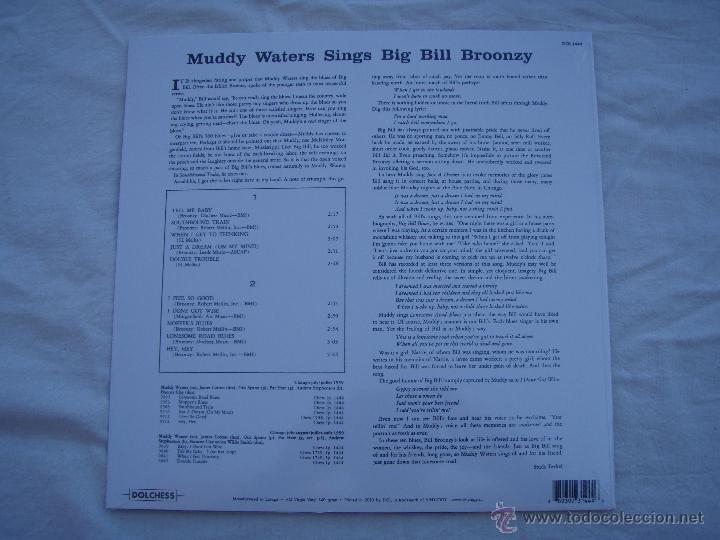 Discos de vinilo: MUDDY WATERS - SINGS BIG BILL - LP - PRECINTADO - Foto 2